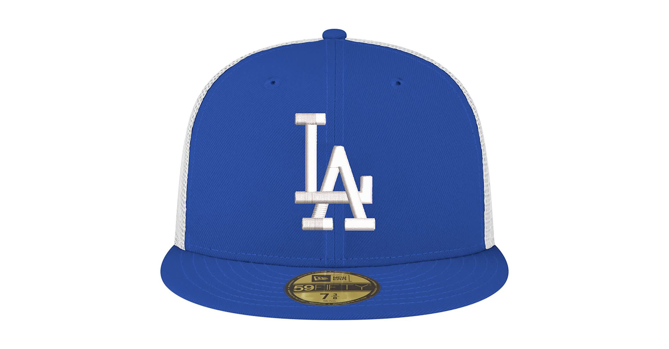 MLB Los Angeles Dodgers Team Color 59FIFTY Trucker Fitted Hat
