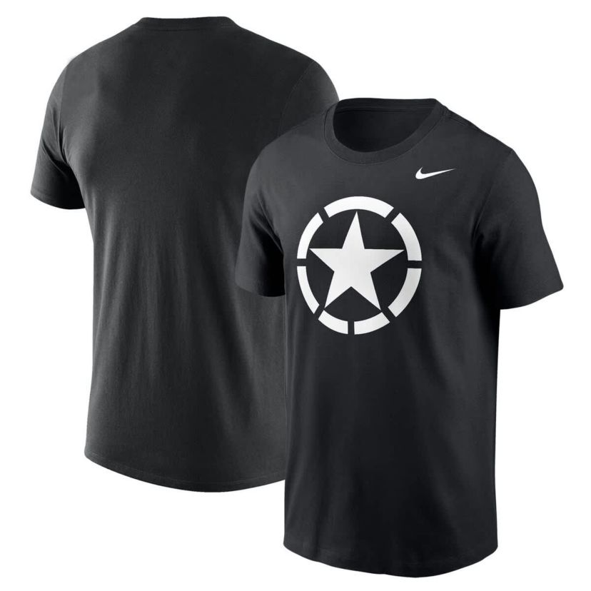 Army Black Knights NCAA Nike Army Knights 2024 Rivalry Collection Star T-Shirt