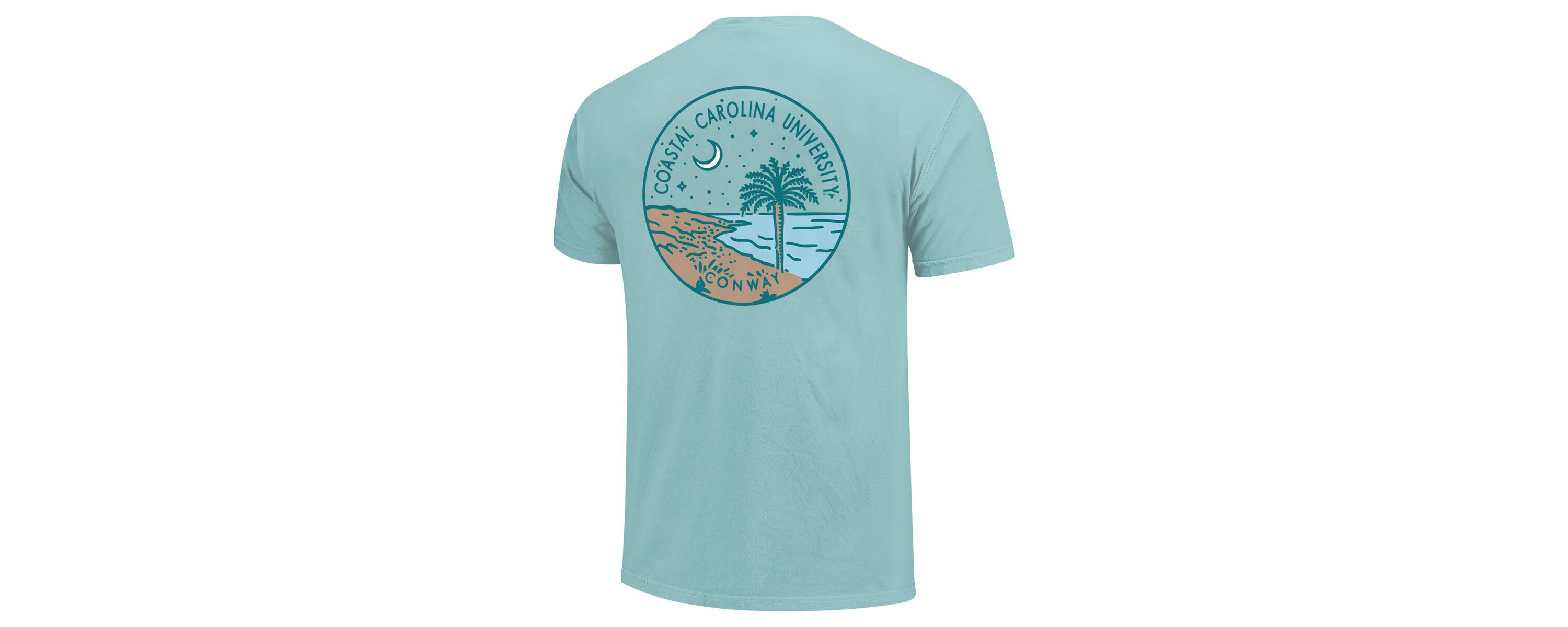 NCAA Unisex Coastal Carolina Chanticleers Scenic T-Shirt