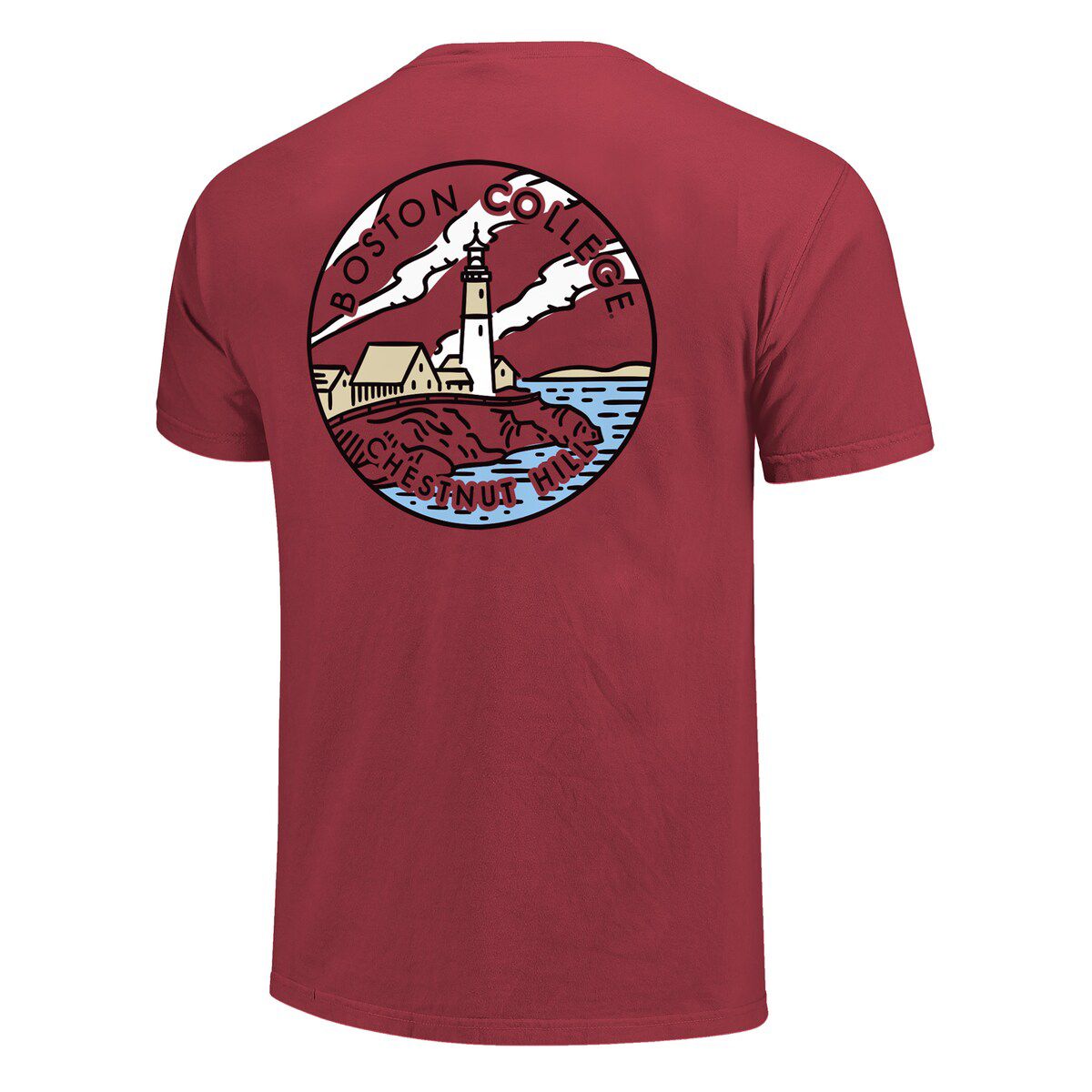 Boston College Eagles NCAA Unisex Boston NCAA Eagles Scenic T-Shirt