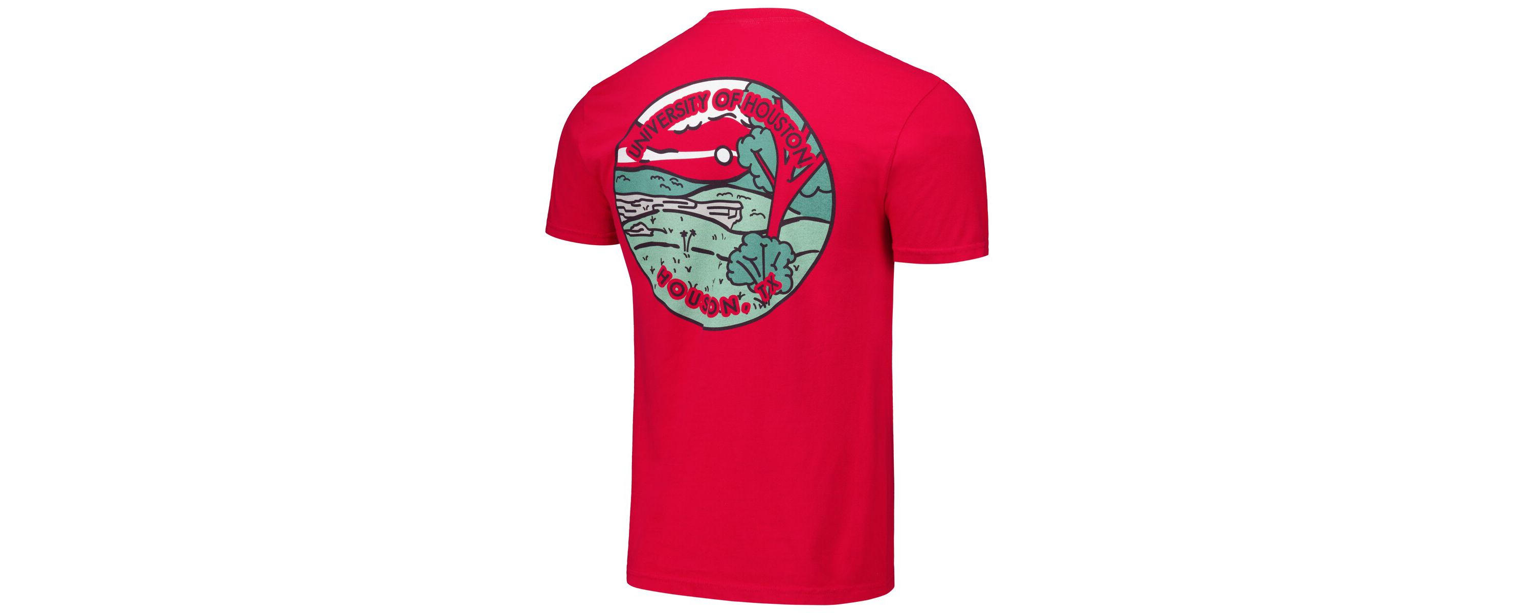 NCAA Unisex Houston Cougars Scenic T-Shirt