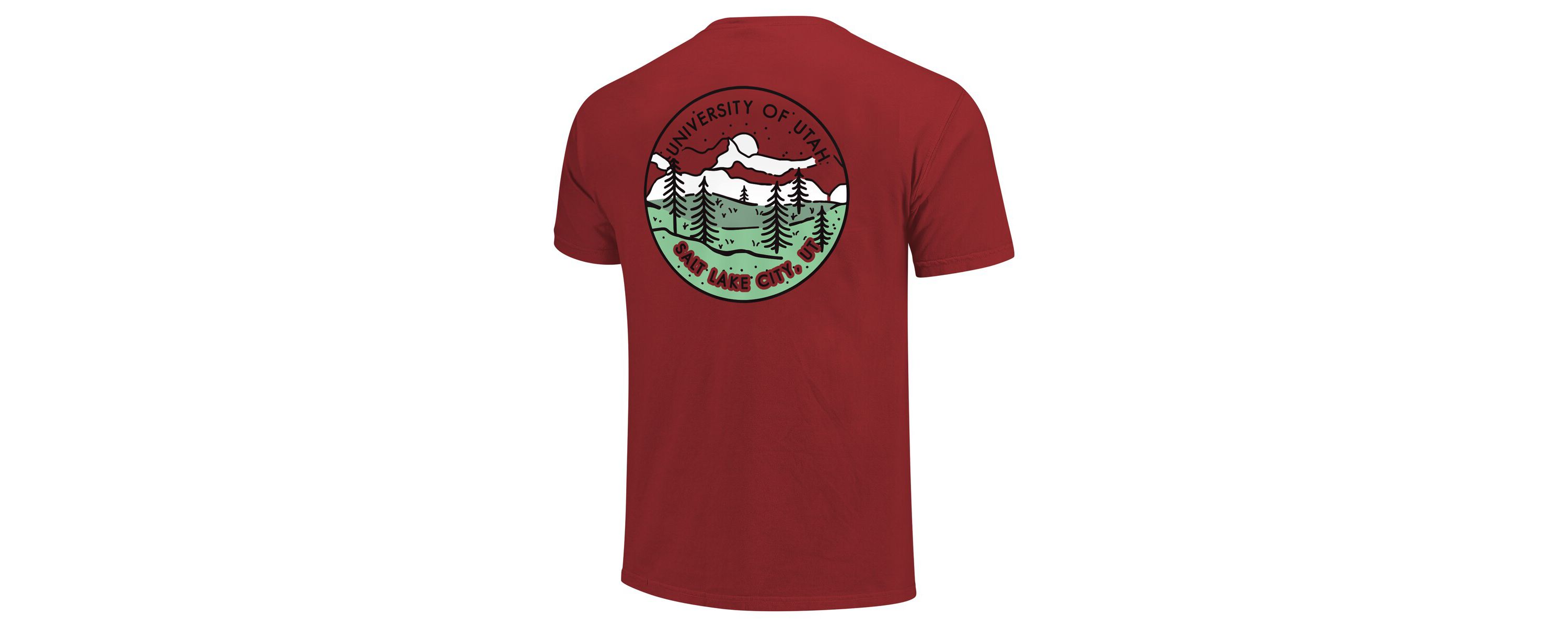 NCAA Unisex Utah Utes Scenic T-Shirt