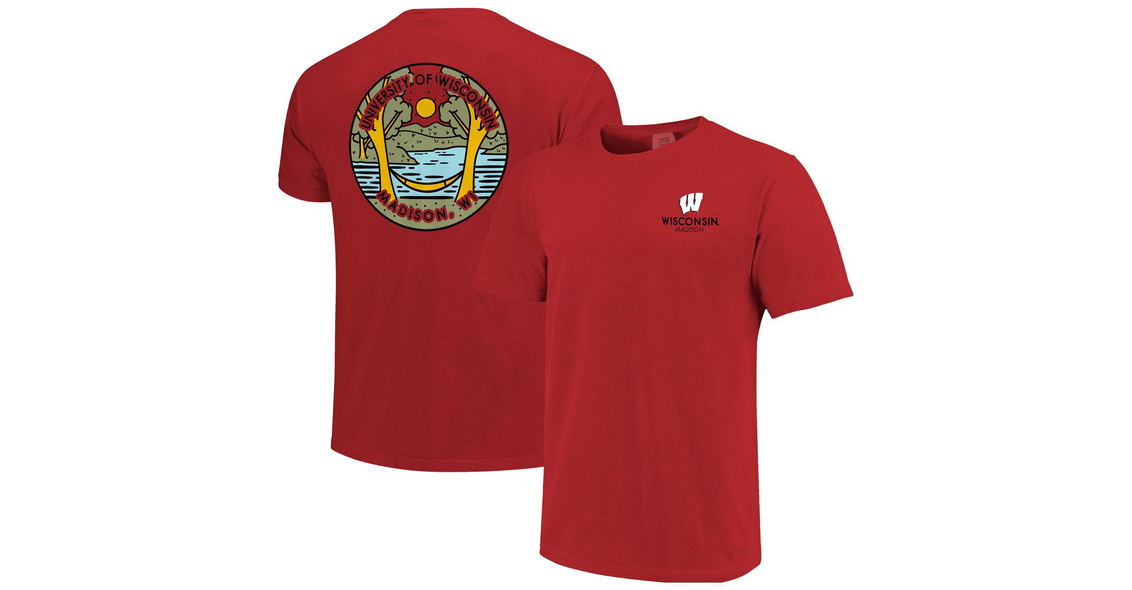 NCAA Unisex Wisconsin Badgers Scenic T-Shirt