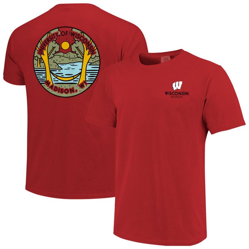 NCAA Unisex Wisconsin Badgers Scenic T-Shirt