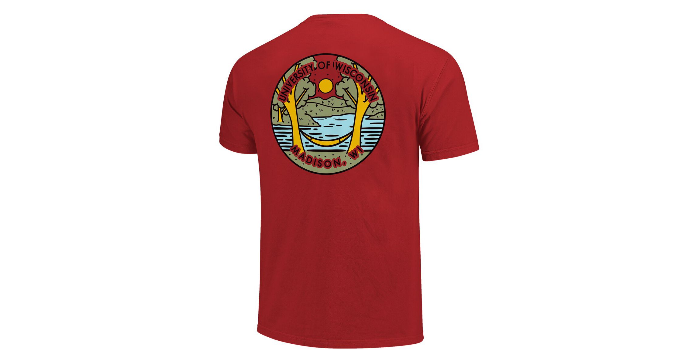 NCAA Unisex Wisconsin Badgers Scenic T-Shirt