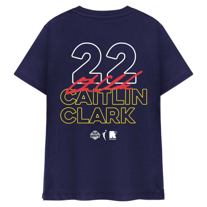 WNBA Unisex Caitlin Clark Indiana Fever Player Signature T-Shirt