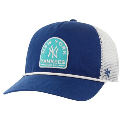 '47 Men's MLB New York Yankees Cypress Trucker Hitch Adjustable Hat, Navy Blue