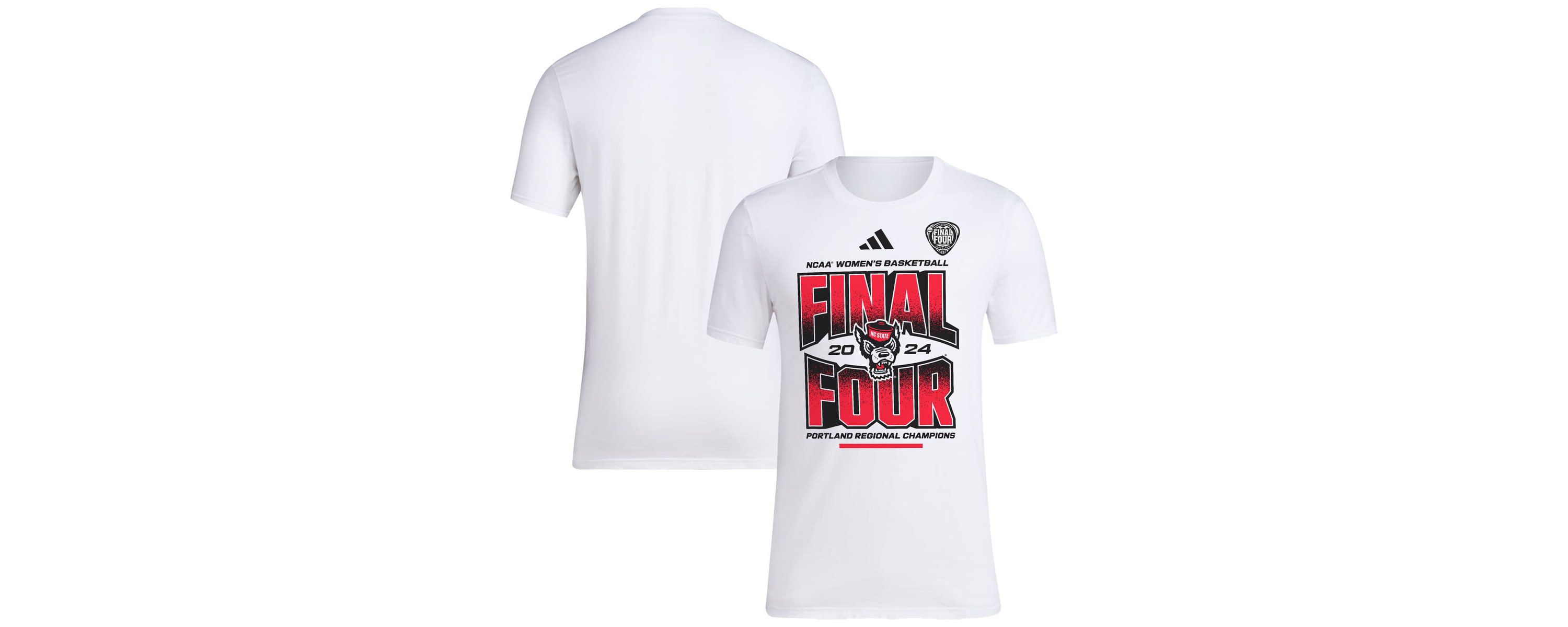 NCAA Unisex NC State Wolfpack 2024 NCAA Basketball Tournament March Madness Final Four Locker Room T-Shirt