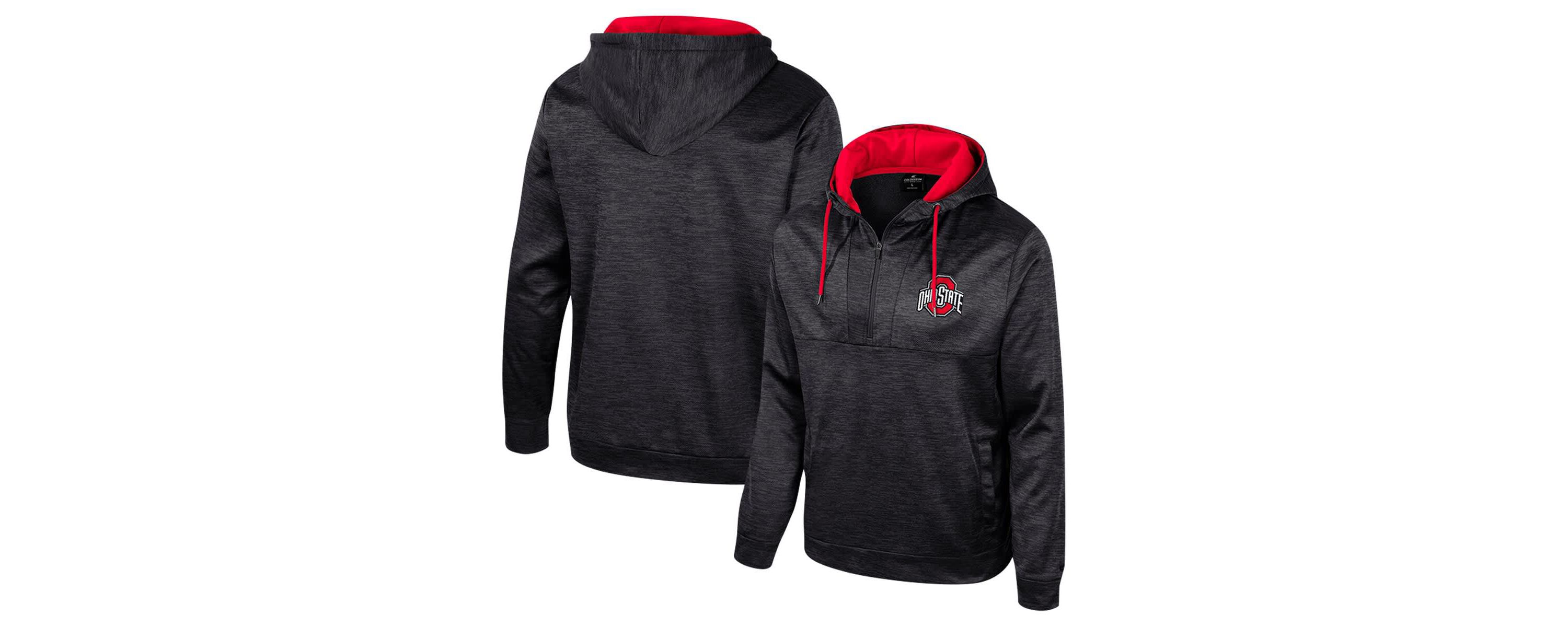 NCAA Ohio State Buckeyes Cypher Half-Zip Hoodie
