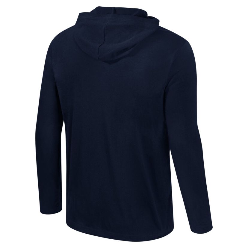 NCAA Auburn Tigers Color Pop Active Blend 2-Hit Long Sleeve Hooded T-Shirt