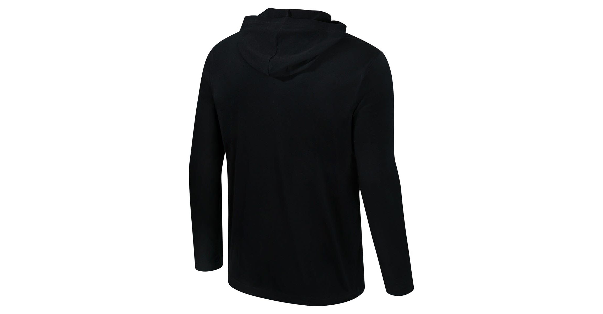 NCAA Iowa Hawkeyes Color Pop Active Blend 2-Hit Long Sleeve Hooded T-Shirt