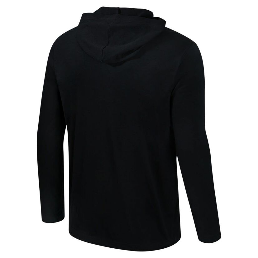 NCAA Arkansas Razorbacks Color Pop Active Blend 2-Hit Long Sleeve Hooded T-Shirt