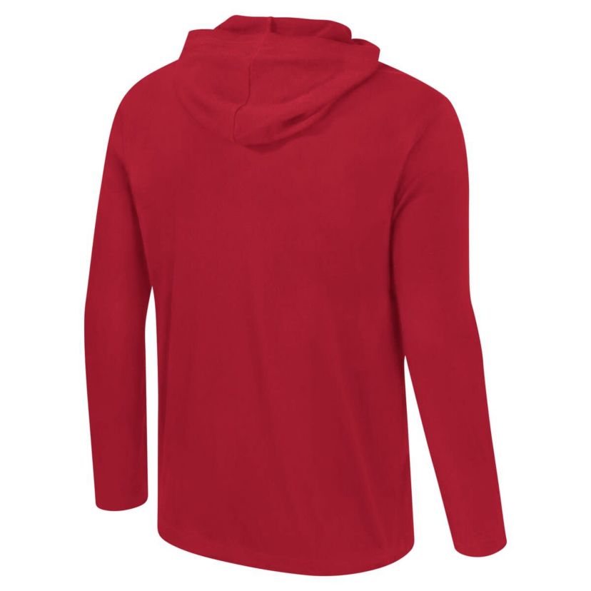 NCAA Arkansas Razorbacks Logo Lockup Active Blend Long Sleeve T-Shirt Hoodie