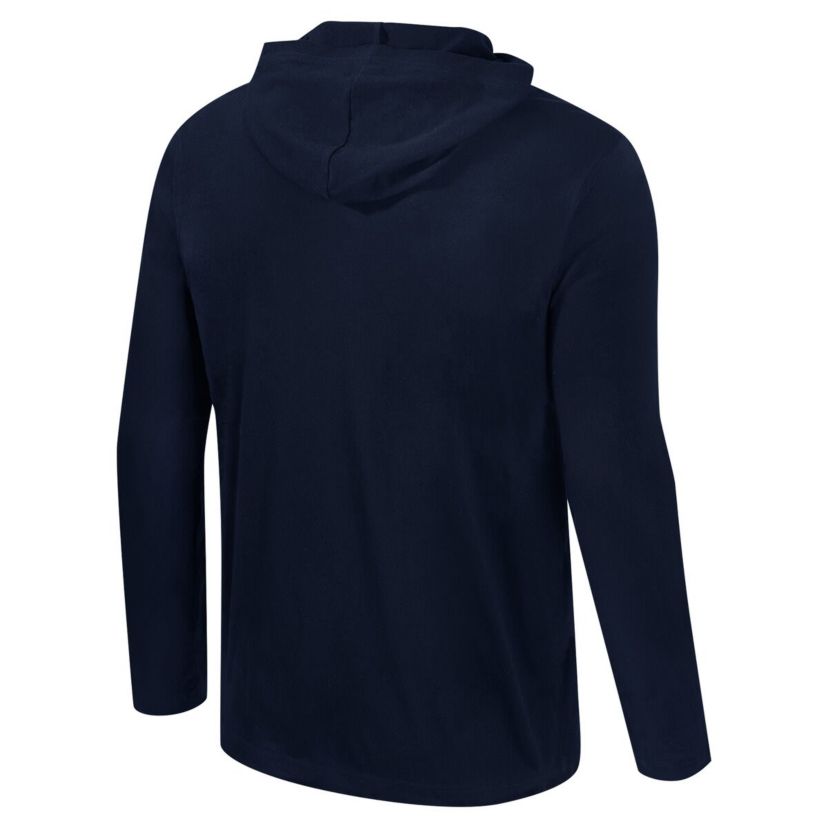 NCAA Ole Miss Rebels Logo Lockup Active Blend Long Sleeve T-Shirt Hoodie