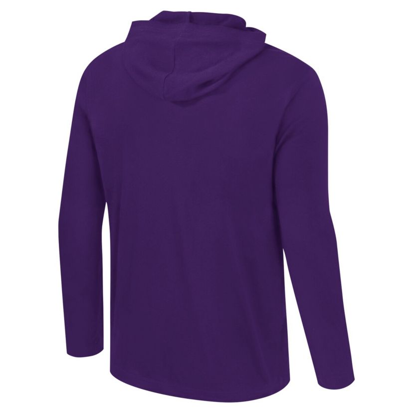 NCAA Clemson Tigers Logo Lockup Active Blend Long Sleeve T-Shirt Hoodie