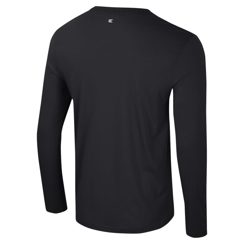 Duke Blue Devils NCAA Duke Devils Color Pop Active Blend 2-Hit Long Sleeve T-Shirt