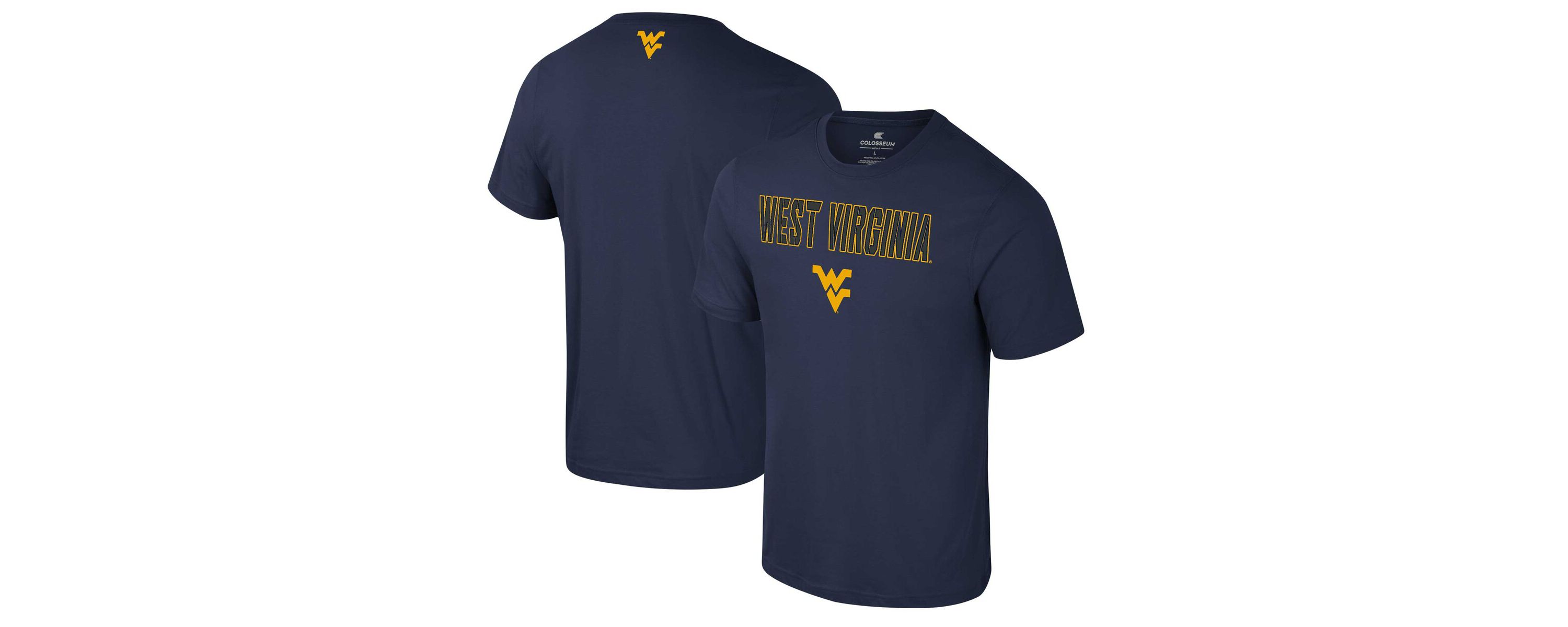 NCAA West Virginia Mountaineers Color Pop Active Blend T-Shirt
