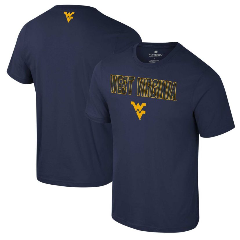 NCAA West Virginia Mountaineers Color Pop Active Blend T-Shirt