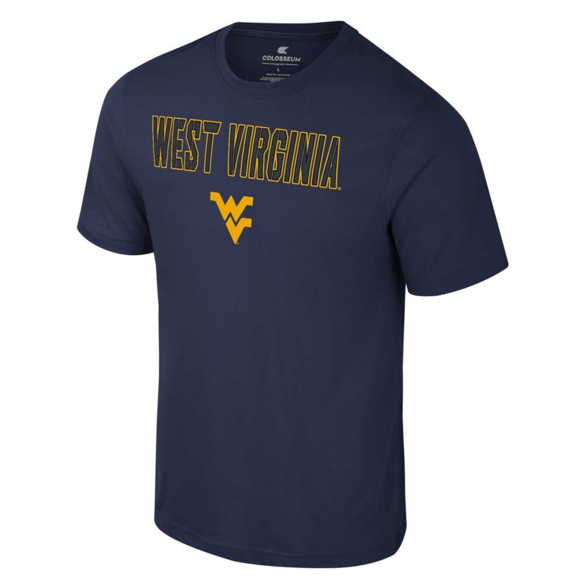 NCAA West Virginia Mountaineers Color Pop Active Blend T-Shirt