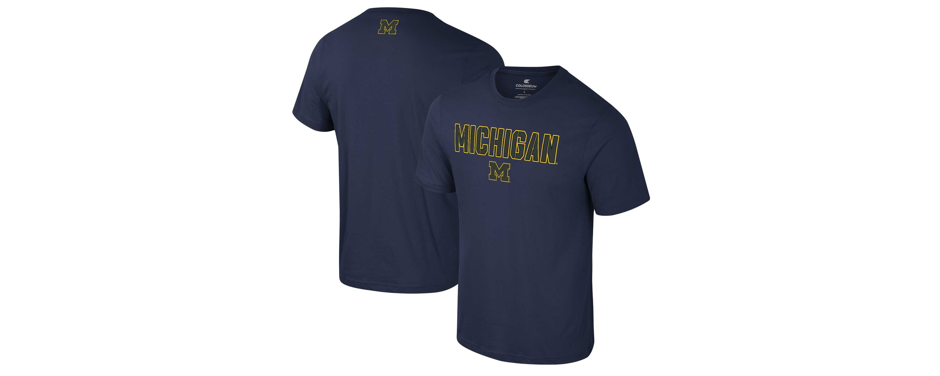NCAA Michigan Wolverines Color Pop Active Blend T-Shirt