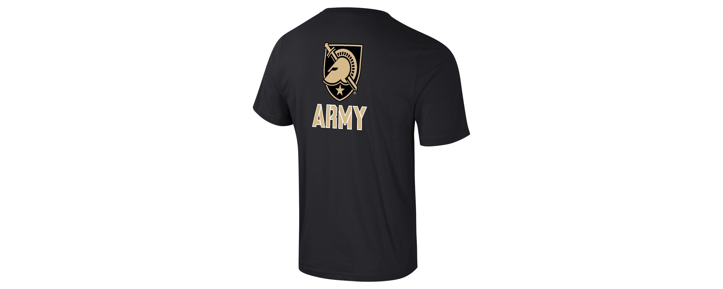 Army Black Knights NCAA Army Knights Logo Lockup 2-Hit Active Blend T-Shirt