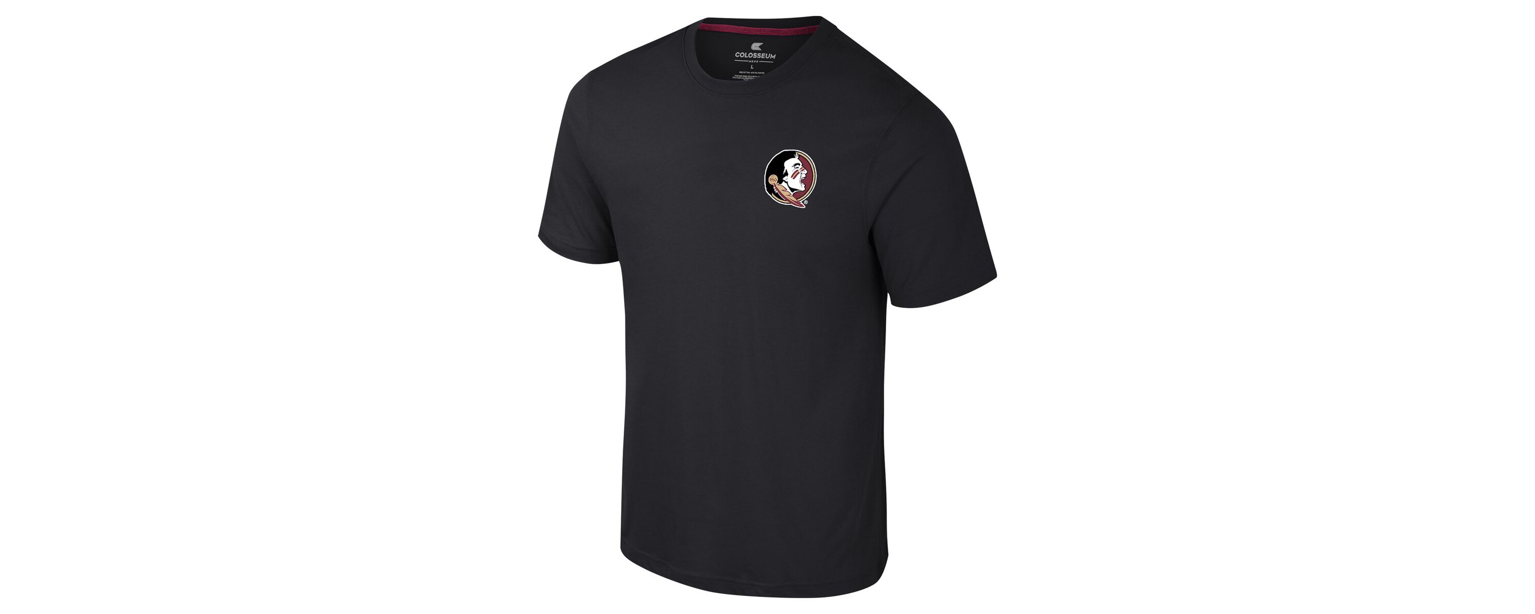 NCAA Florida State Seminoles Logo Lockup 2-Hit Active Blend T-Shirt