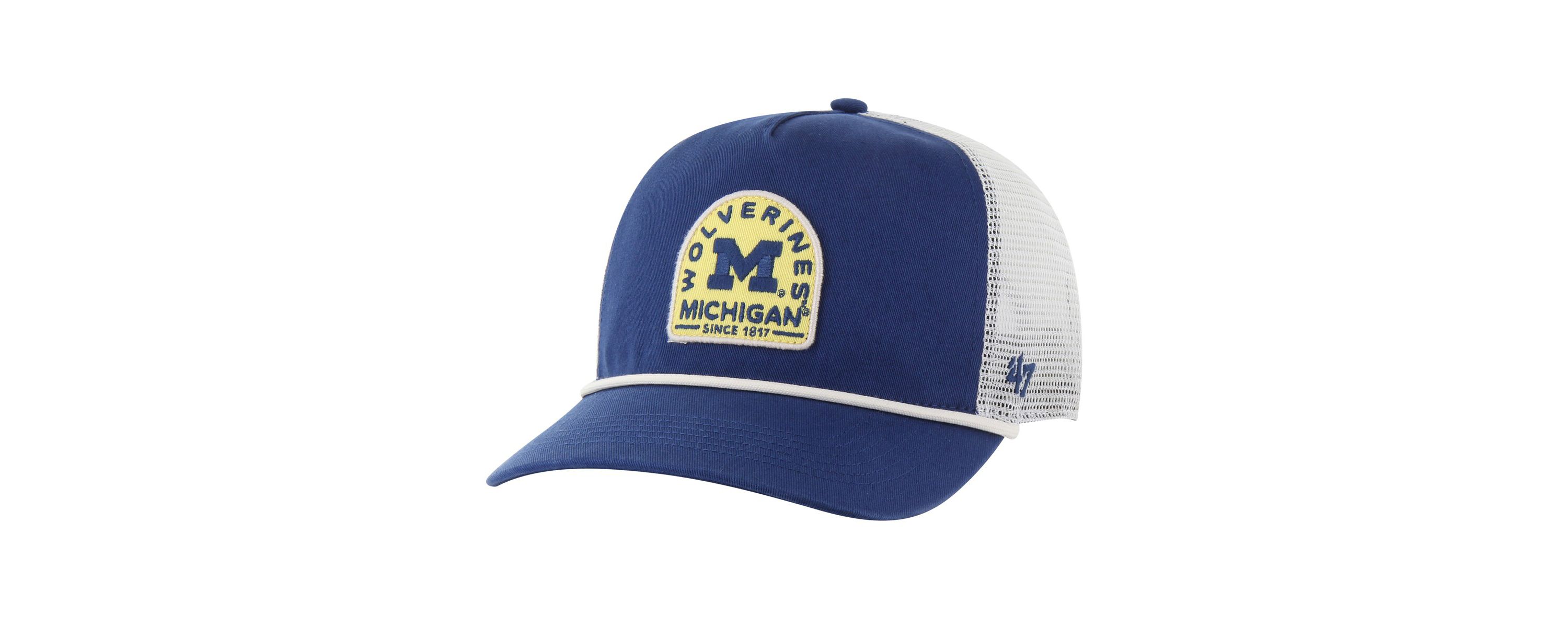 NCAA Michigan Wolverines Coastline Hitch Trucker Adjustable Hat