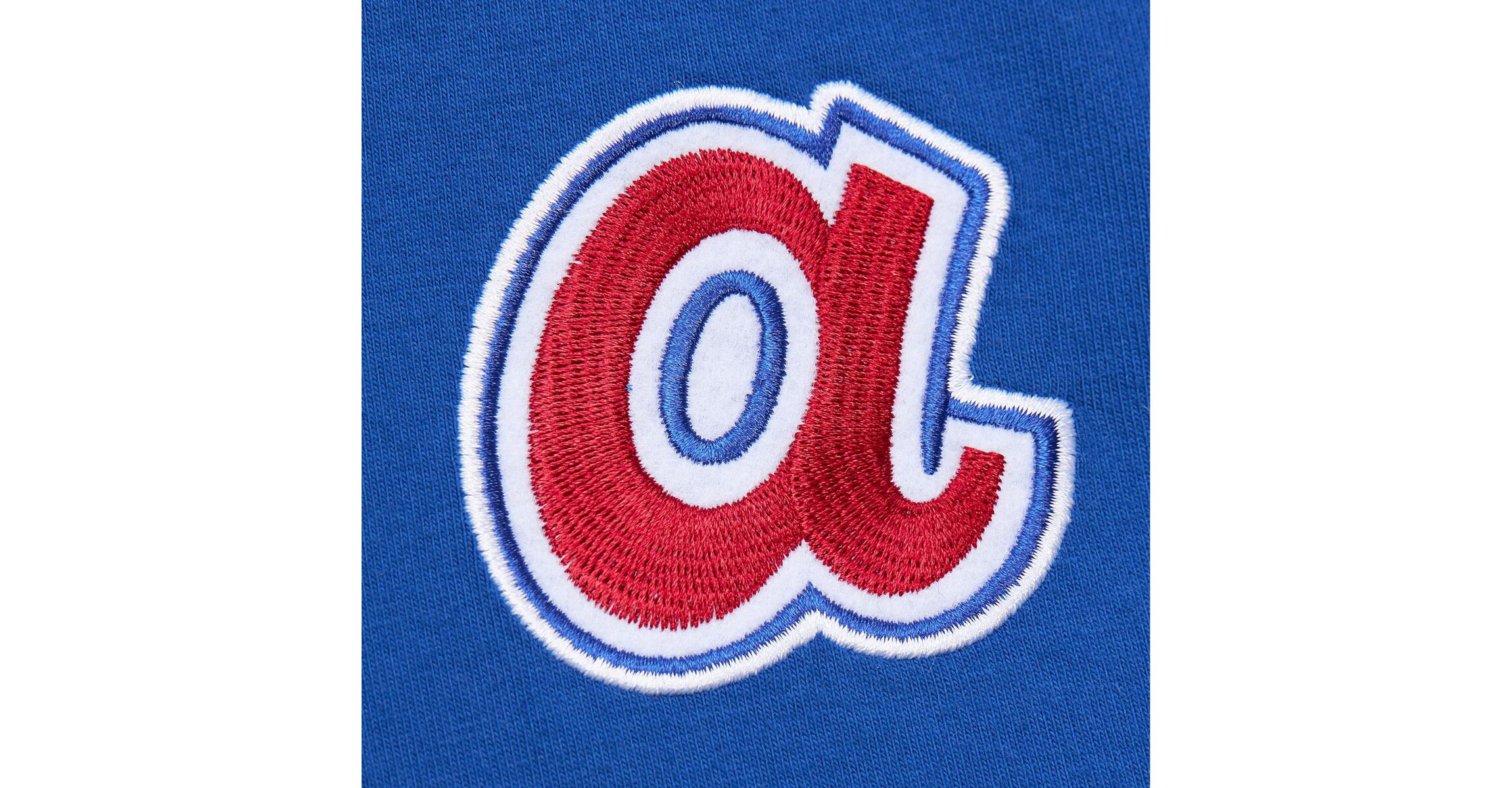 MLB Hank Aaron Atlanta Braves Cooperstown Collection Heavyweight Premium Player Vintage Logo T-Shirt