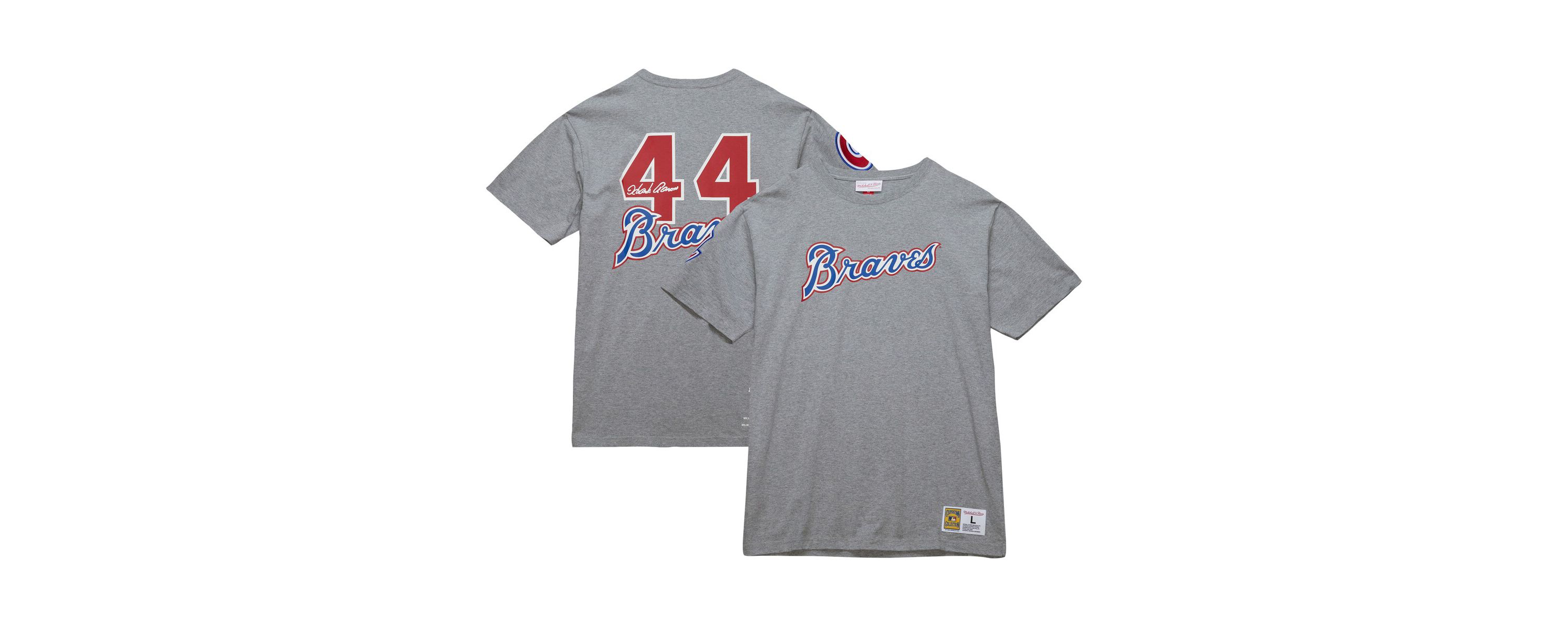 MLB Hank Aaron Atlanta Braves Cooperstown Collection Legends T-Shirt
