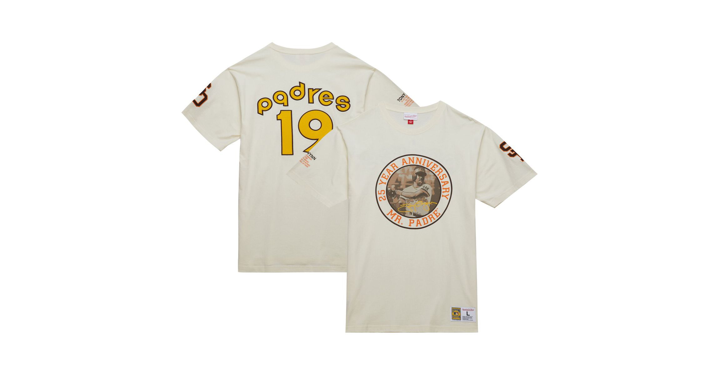 MLB Tony Gwynn San Diego Padres Legends Photo Real T-Shirt
