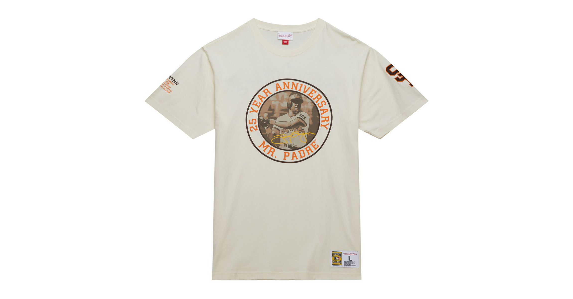 MLB Tony Gwynn San Diego Padres Legends Photo Real T-Shirt