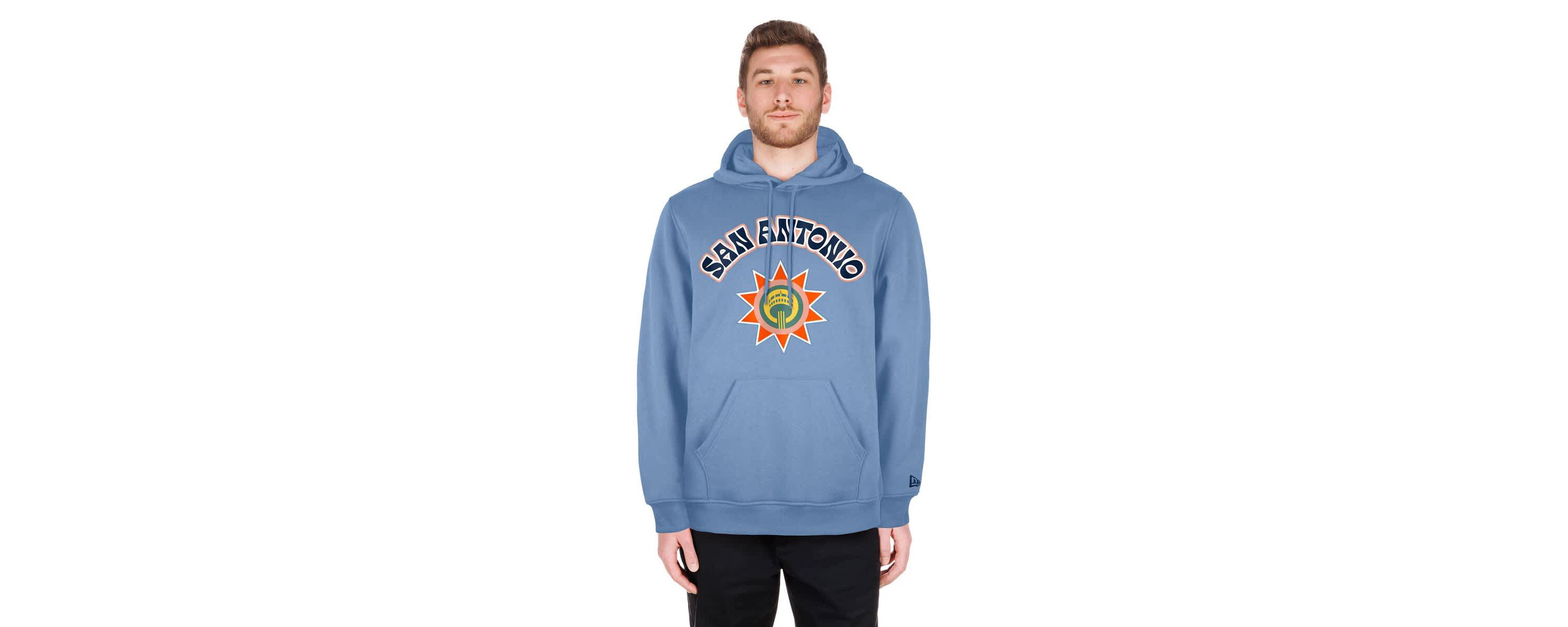 NBA Light San Antonio Spurs 2024/25 City Edition Pullover Hoodie