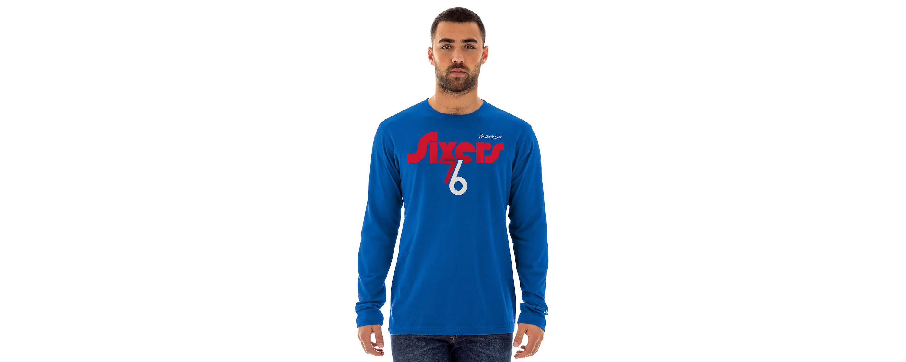 NBA Philadelphia 76ers 2024/25 City Edition Long Sleeve T-Shirt