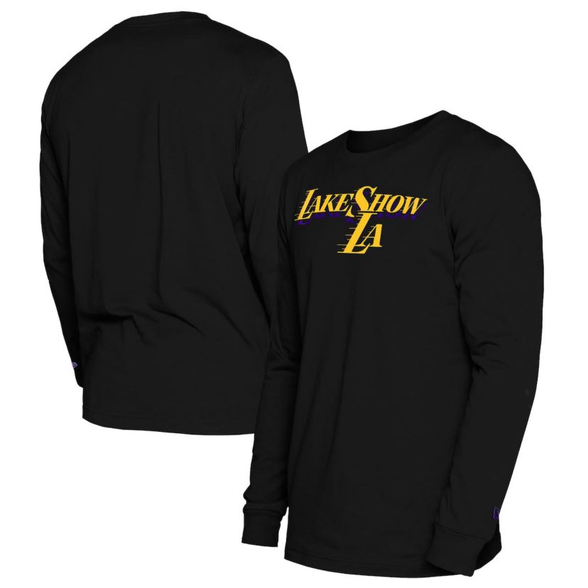 NBA Los Angeles Lakers 2024/25 City Edition Long Sleeve T-Shirt