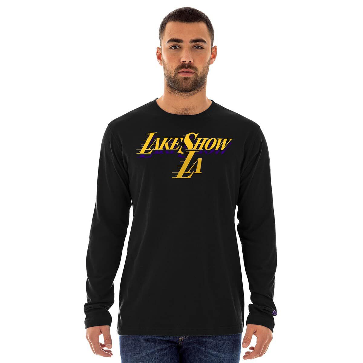 NBA Los Angeles Lakers 2024/25 City Edition Long Sleeve T-Shirt