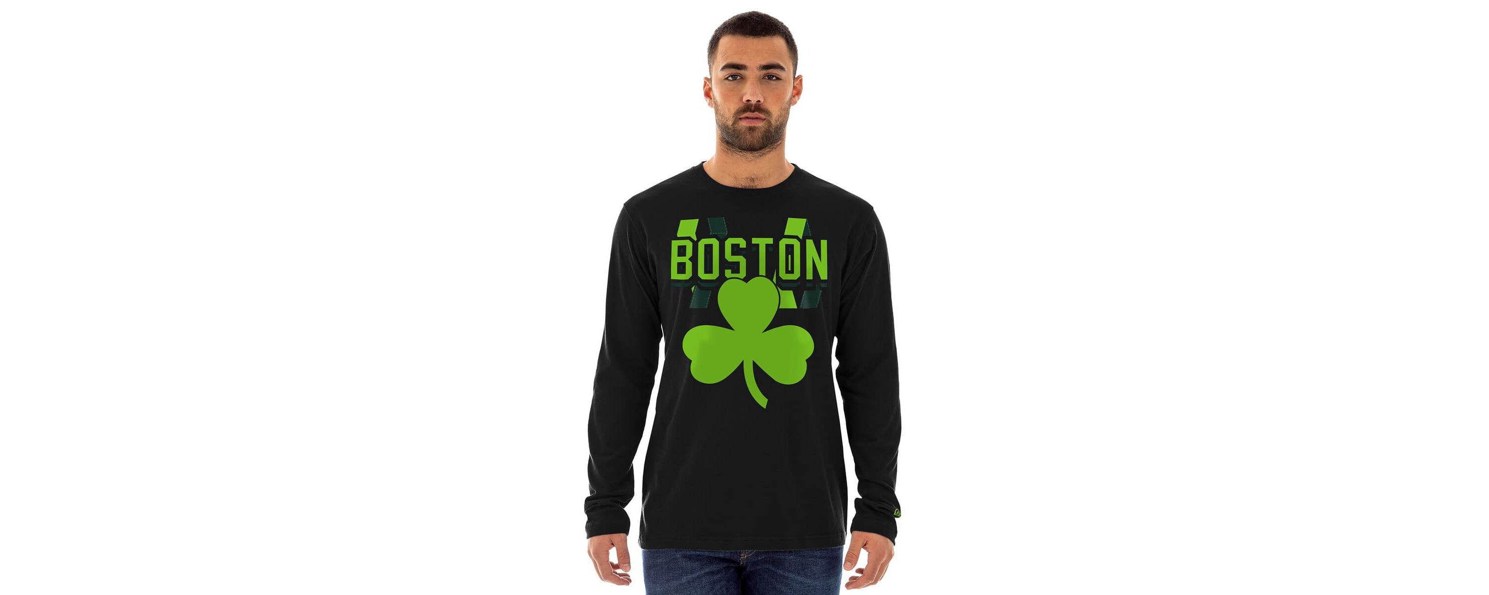 NBA Boston Celtics 2024/25 City Edition Long Sleeve T-Shirt