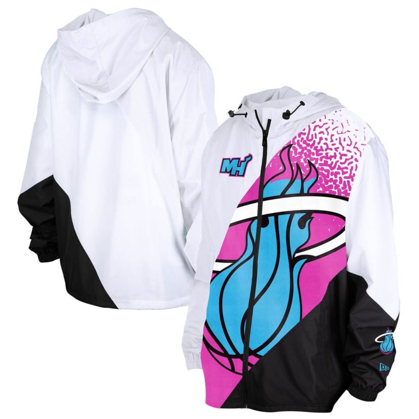 NBA Miami Heat 2024/25 City Edition Full-Zip Windbreaker Jacket