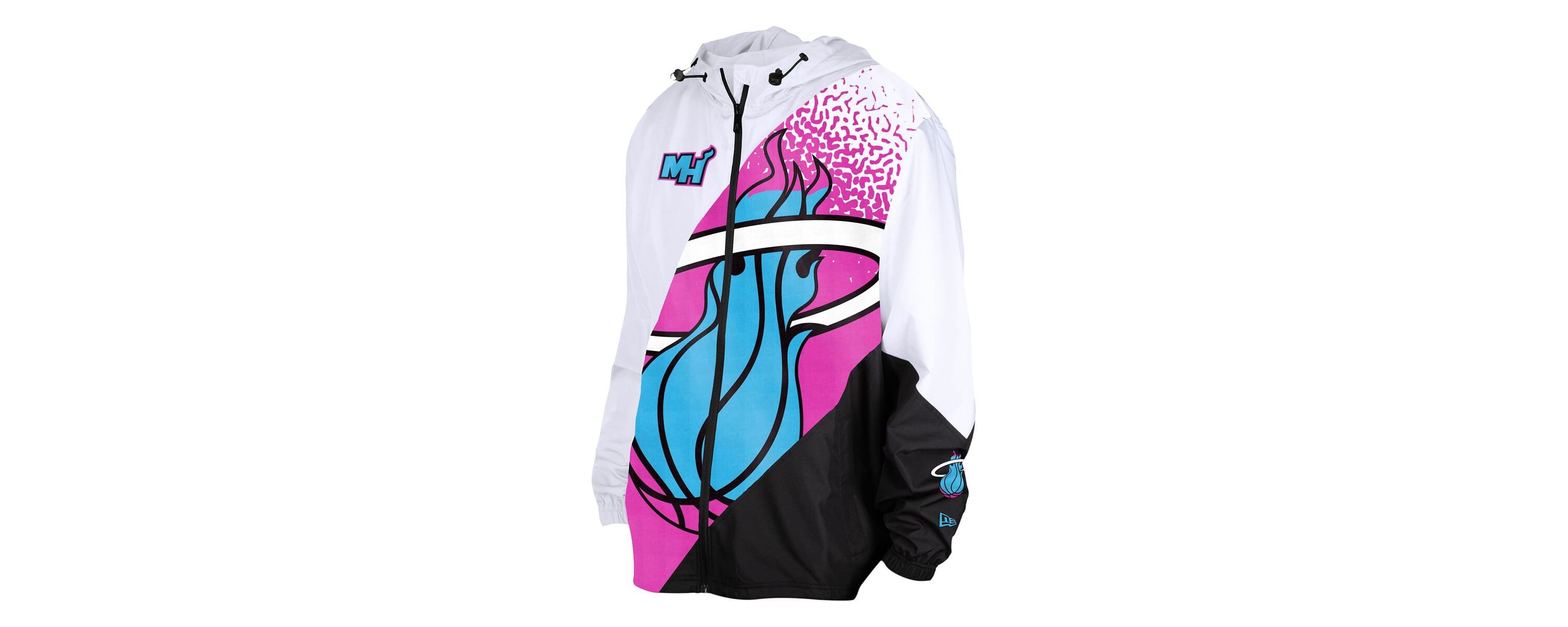 NBA Miami Heat 2024/25 City Edition Full-Zip Windbreaker Jacket