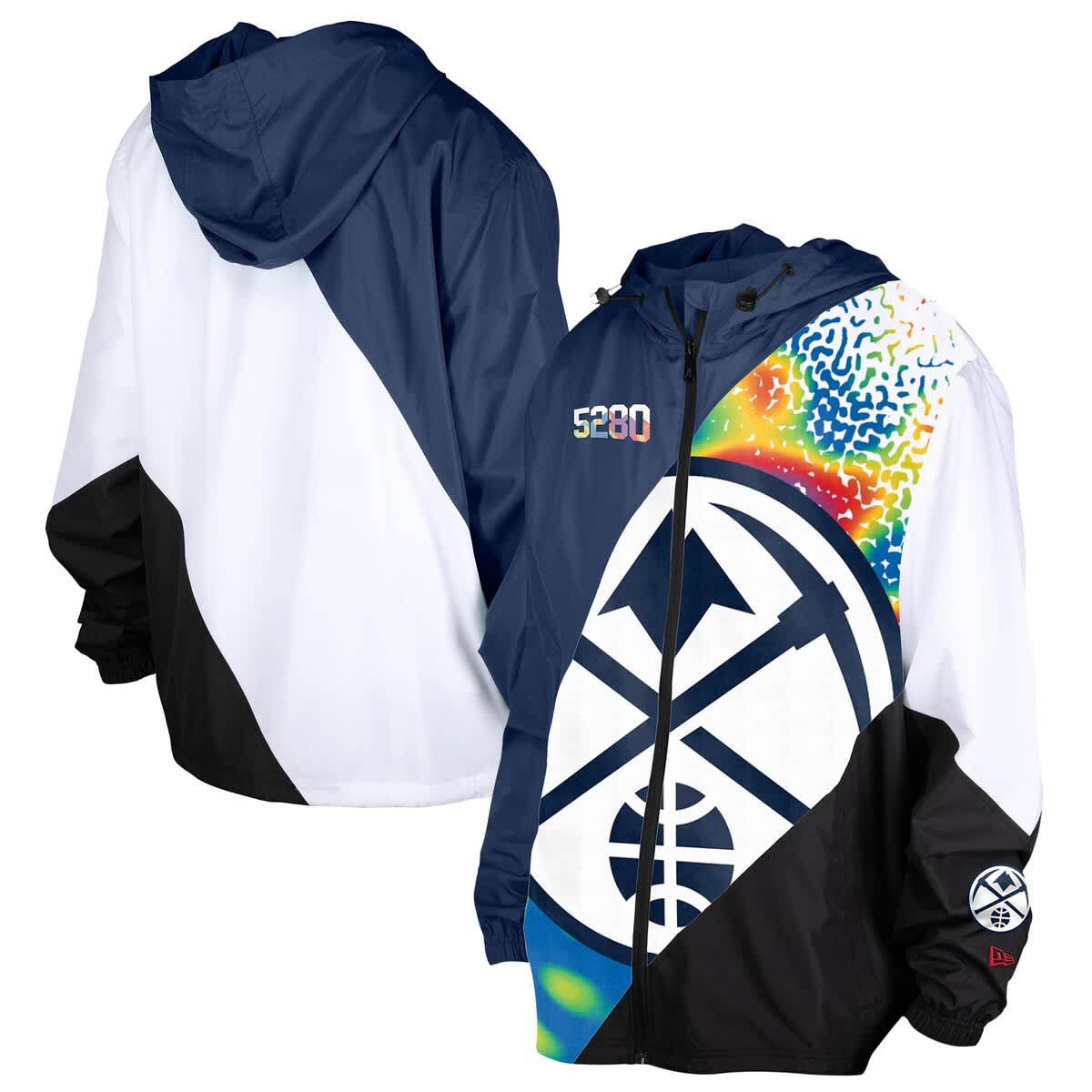 NBA Denver Nuggets 2024/25 City Edition Full-Zip Windbreaker Jacket