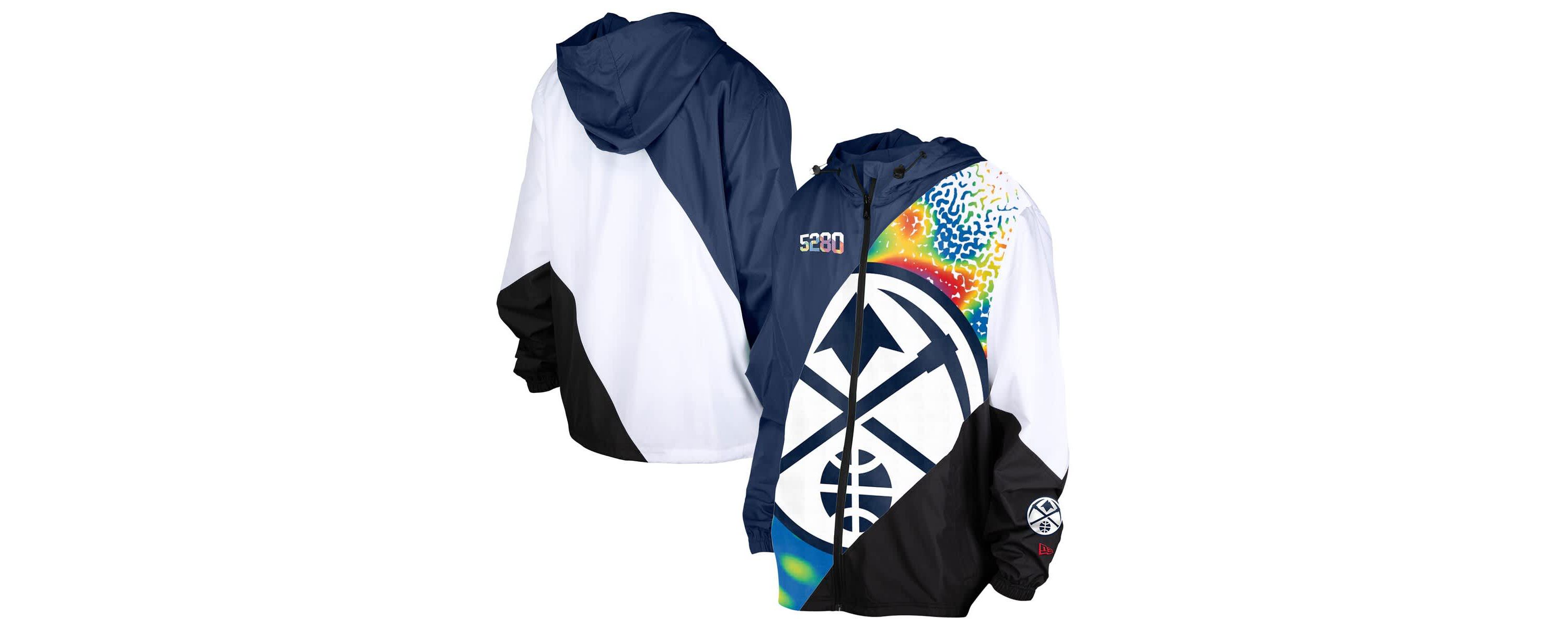 NBA Denver Nuggets 2024/25 City Edition Full-Zip Windbreaker Jacket