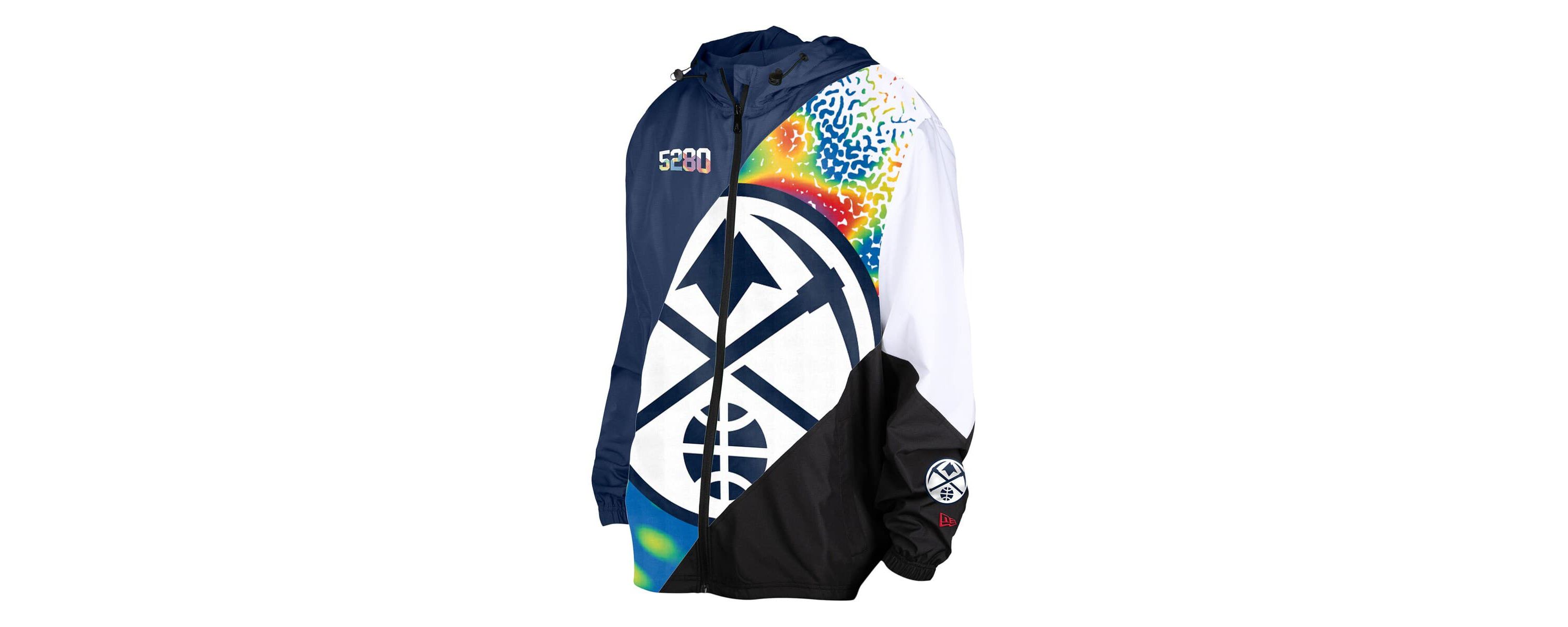 NBA Denver Nuggets 2024/25 City Edition Full-Zip Windbreaker Jacket