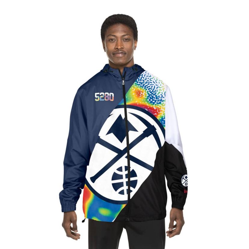NBA Denver Nuggets 2024/25 City Edition Full-Zip Windbreaker Jacket