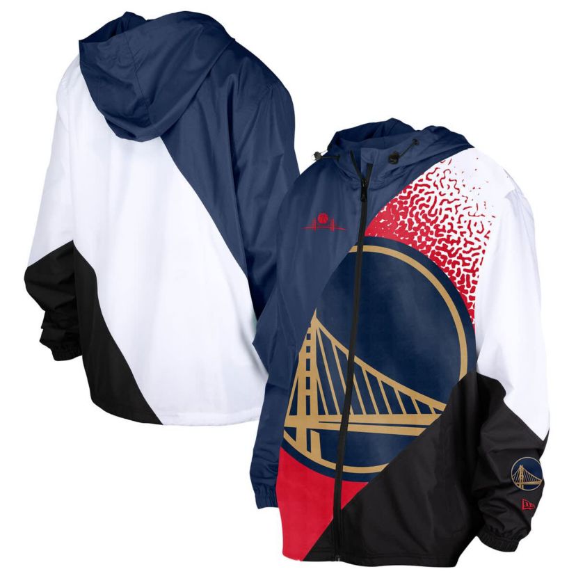 NBA Golden State Warriors 2024/25 City Edition Full-Zip Windbreaker Jacket