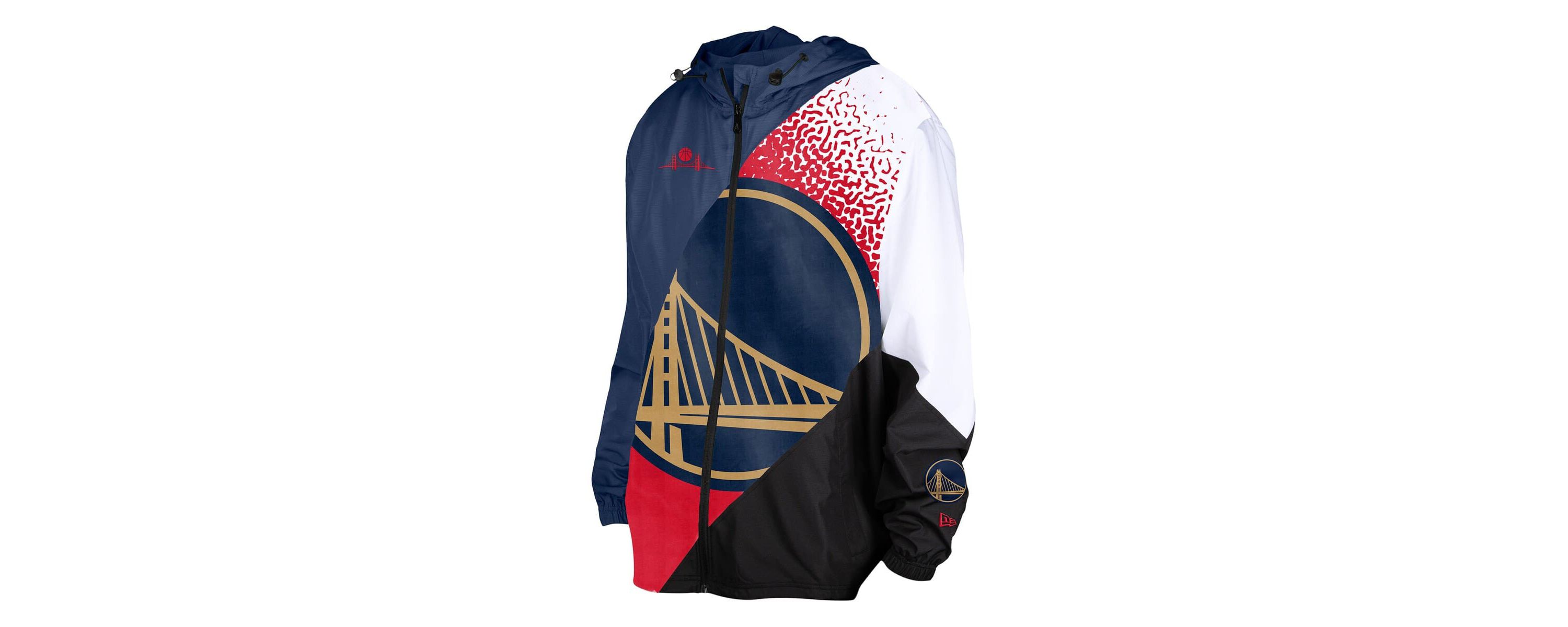 NBA Golden State Warriors 2024/25 City Edition Full-Zip Windbreaker Jacket