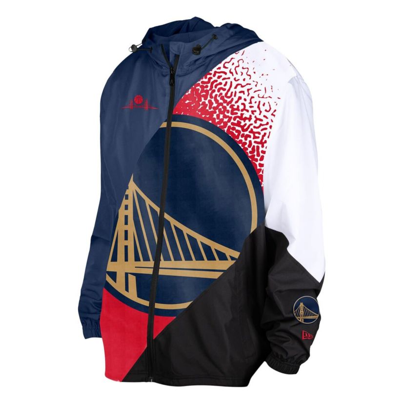 NBA Golden State Warriors 2024/25 City Edition Full-Zip Windbreaker Jacket