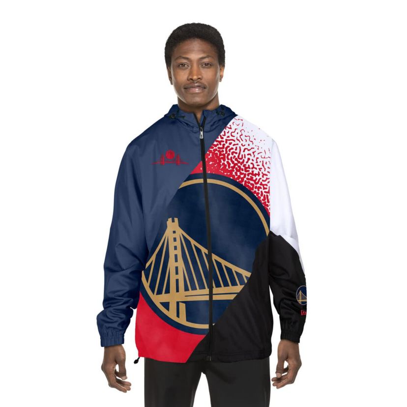 NBA Golden State Warriors 2024/25 City Edition Full-Zip Windbreaker Jacket