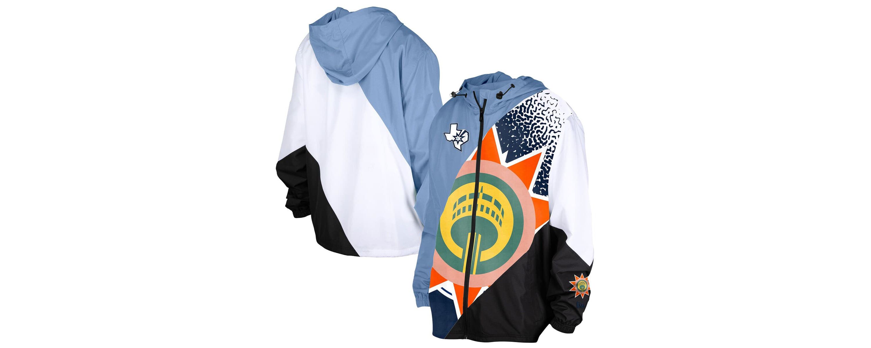 NBA Light San Antonio Spurs 2024/25 City Edition Full-Zip Windbreaker Jacket