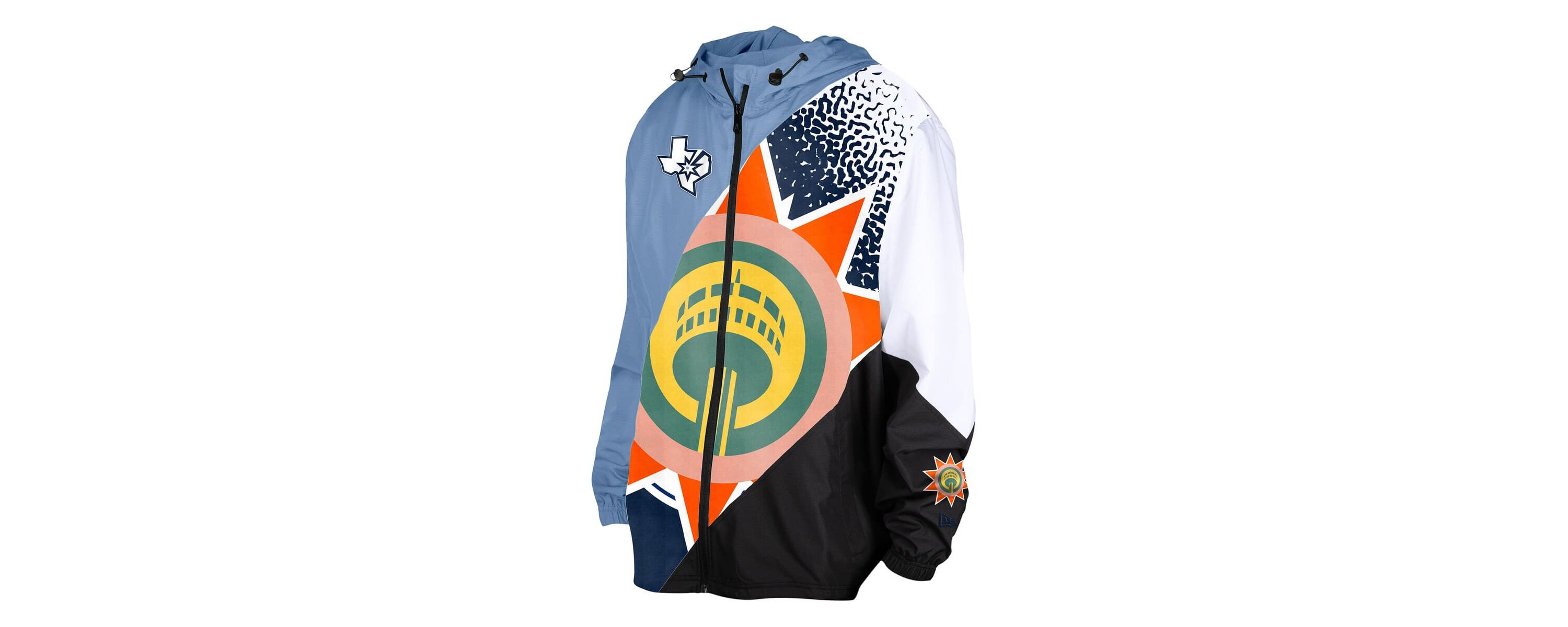 NBA Light San Antonio Spurs 2024/25 City Edition Full-Zip Windbreaker Jacket