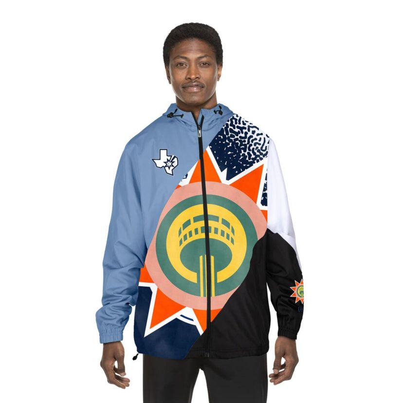 NBA Light San Antonio Spurs 2024/25 City Edition Full-Zip Windbreaker Jacket