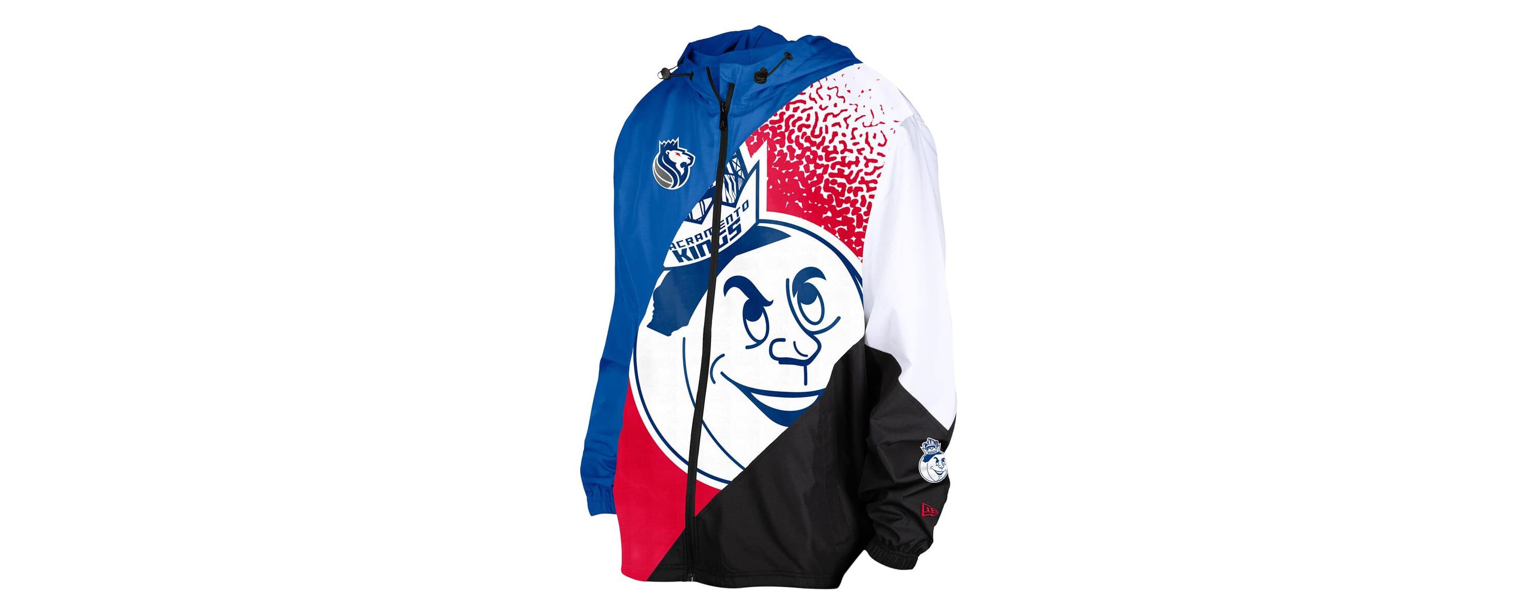 NBA Sacramento Kings 2024/25 City Edition Full-Zip Windbreaker Jacket